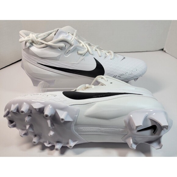 Nike Vapor Edge Elite 2 Carbon Football Cleats Men\'s 13 White Black FZ4269-100 main image 5